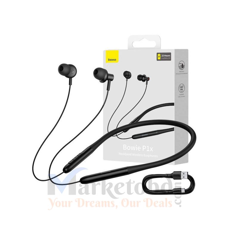 Baseus Bowie P1 Neckband Price in Bangladesh