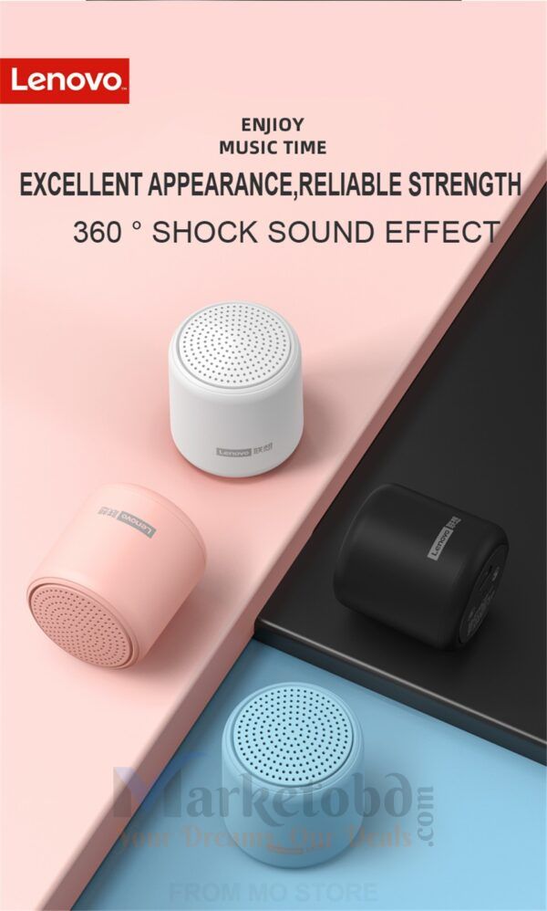 Lenovo L01 Mini Bluetooth Speaker Price In Bangladesh