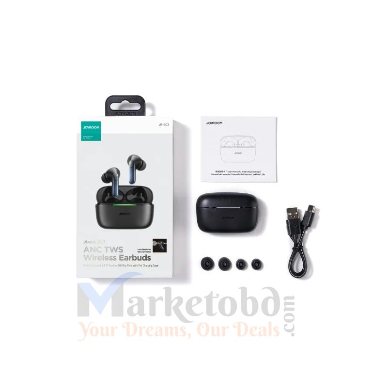 Joyroom Jbuds Series JR-BC1 True Wireless ANC Earbuds Price in Bangladesh