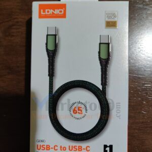 LDNIO LC101 65W Fast Charging Type-C to Type-C Cable