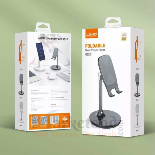 LDNIO MG05 Foldable Desk Mobile Stand Price in Bangladesh