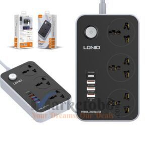 LDNIO SC3412 38W PD20W Power Strip 3 Socket Outlets Price in Bangladesh