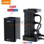 LDNIO SKW6457 6 Outlet USB Tower Extension Power Socket Price in Bangladesh