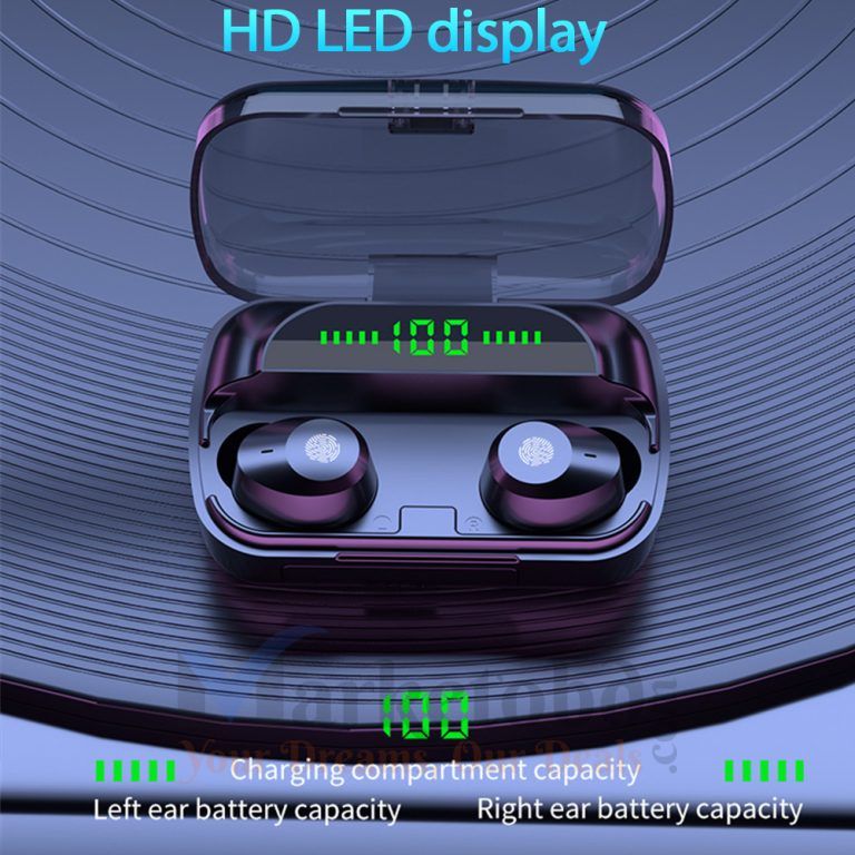 Newest M5 TWS Bluetooth Earbuds in BD