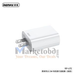 REMAX RP-U72 Adapter USB Fast Charge 22.5W Price in Bangladesh