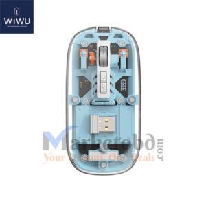 WIWU Crystal Transparent Wireless Mouse in Bangladesh