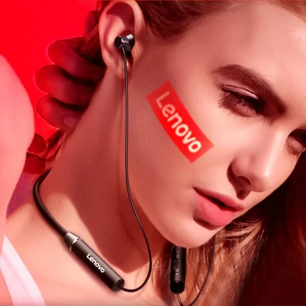 Lenovo HE05 Neckband Wireless Bluetooth Earphone In Bangladesh