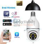 V380 PRO E27 360 Degree 1080P Wireless IP Camera