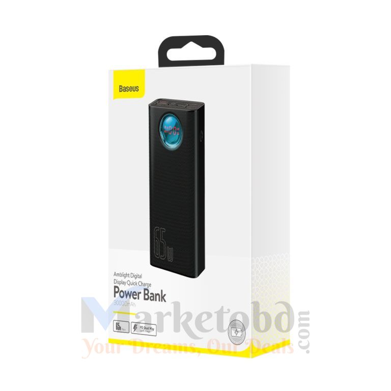 Baseus 65W 30000mAh Fast Charging Power Bank in Bangladesh