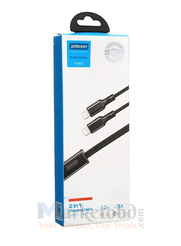 Joyroom S-L422 2-in-1 Charging Cable Price in Bangladesh