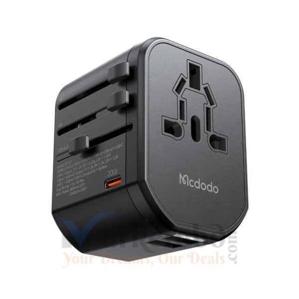 Mcdodo PD 20W Fast Charging Universal Travel Adapter In Bangladesh