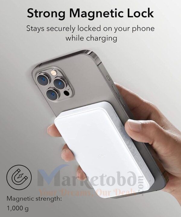 Xiaomi P05ZM Magnetic Wireless 5000mAh Power Bank in Bangladesh