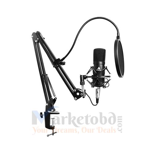MAONO AU-A03 Condenser Microphone Professional Podcast Studio Microphone Audio 3.5mm Computer Mic For Live Streaming