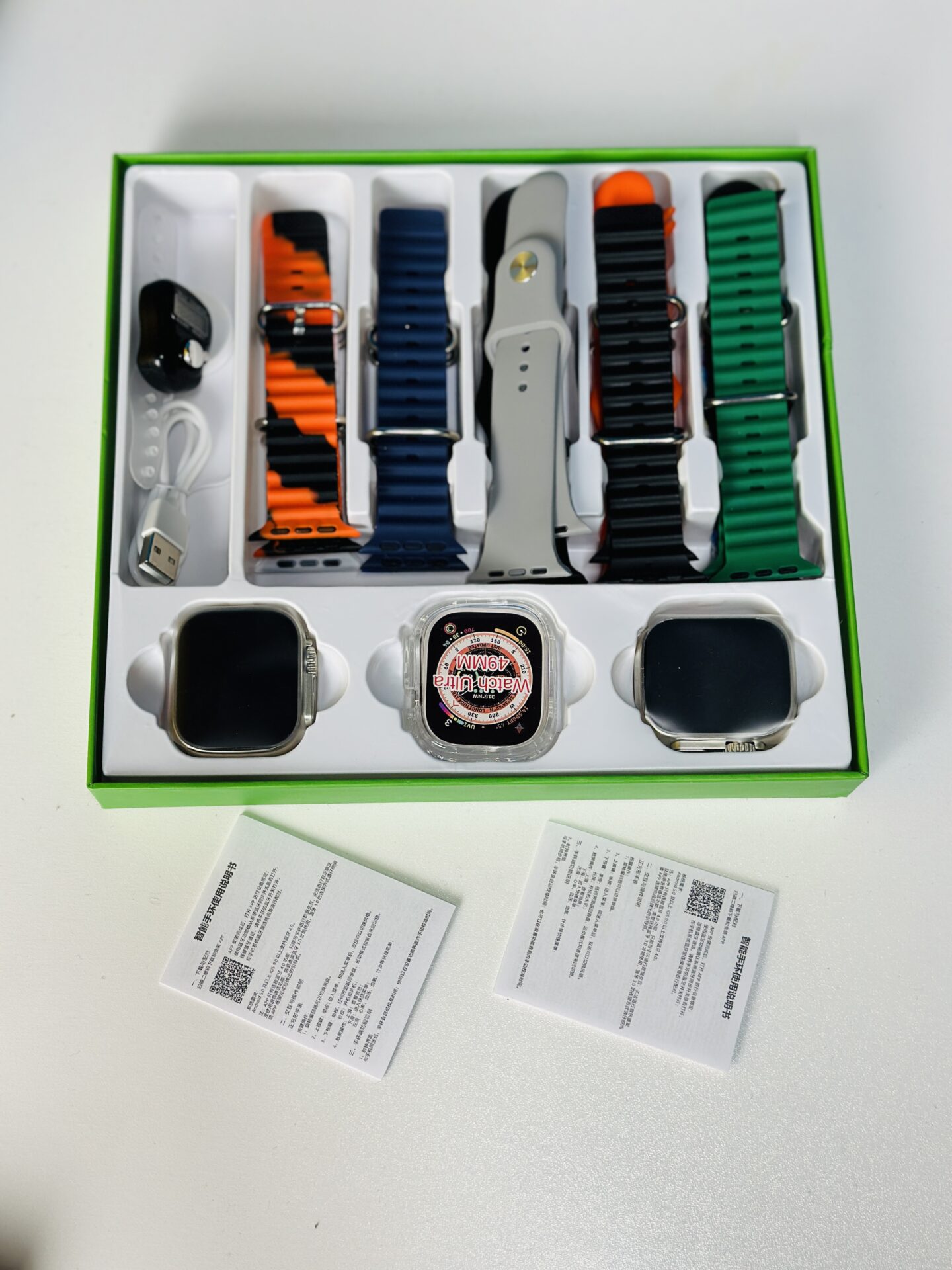 Y70 Ultra Couple Smartwatch With 13 Straps + Digital Tazbi price in Bangladesh