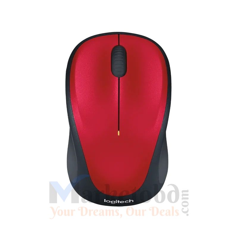 Logitech M235 Rubber sides Wireless Mouse In Bangladesh
