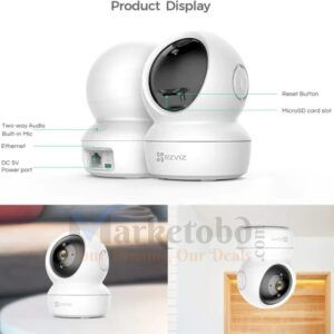 Hikvision EZVIZ CS-H6C (4mm) (2.0MP) Wi-Fi Dome IP Camera Price in Bangladesh