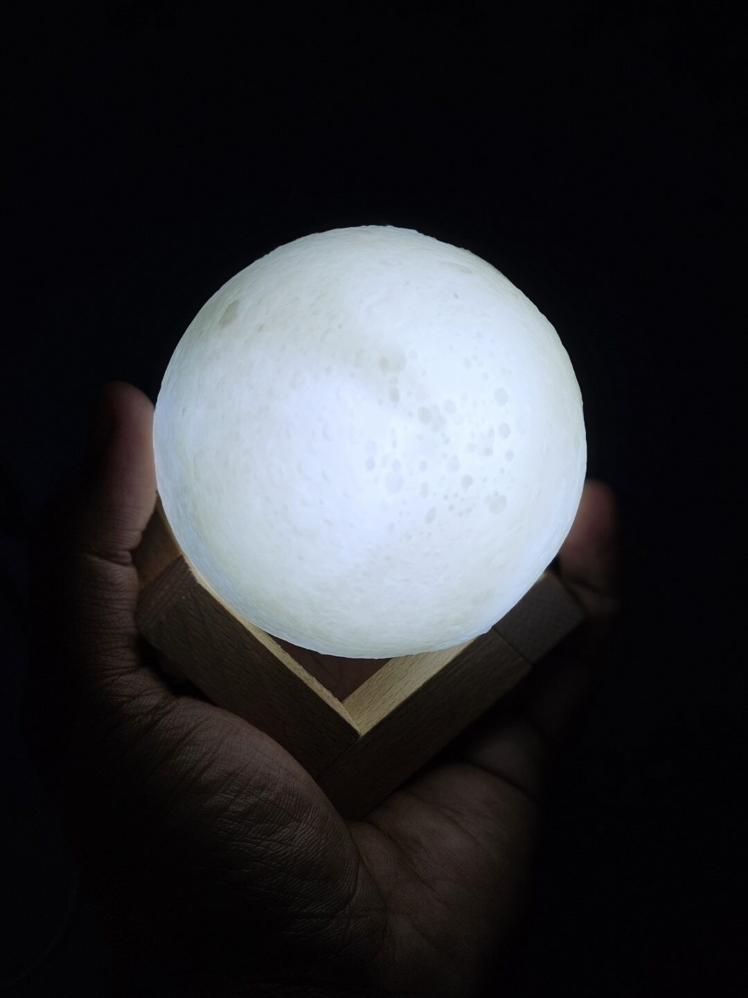 Rechargeable 3D Moon Lamp With Remote 8Cm Price in Bangladesh