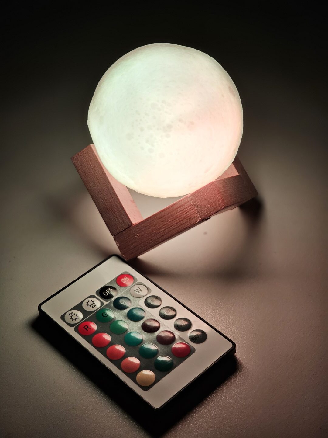 Rechargeable 3D Moon Lamp With Remote 8Cm Price in Bangladesh