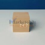 Cube Shaped Wooden Style Digital LED Clock Price In Bangladesh