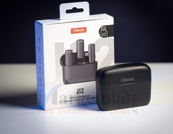 Ulanzi J12 Dual Wireless Microphone For iPhone Price in Bangladesh