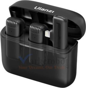 Ulanzi J12 Dual Wireless Microphone For iPhone Price in Bangladesh