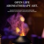 Volcanic Flame Aroma Diffuser Essential Oil Lamp Air Humidifier Price In Bangladesh