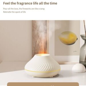 Volcanic Flame Aroma Diffuser Essential Oil Lamp Air Humidifier Price In Bangladesh