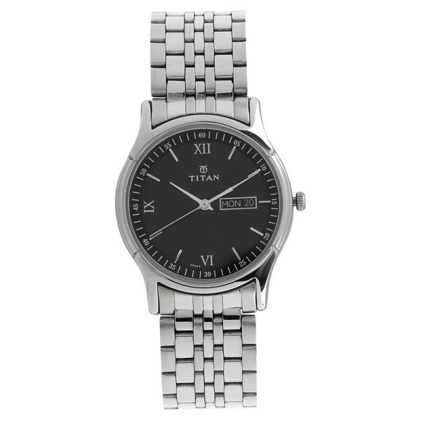 Titan 1639SM02 Black Dial Men's Watch Price in Bangladesh