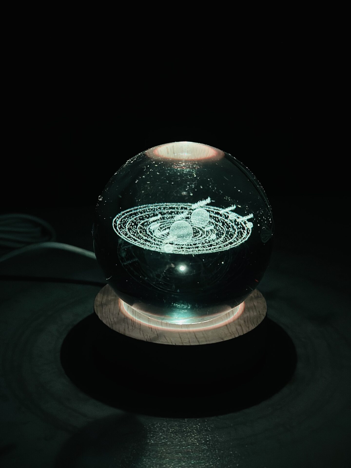 3D Color Changing LED Crystal Ball – Solar System Price in Bangladesh,