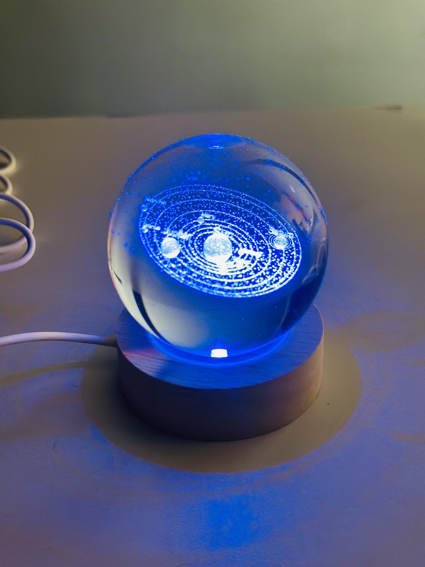3D Color Changing LED Crystal Ball – Solar System Price in Bangladesh,