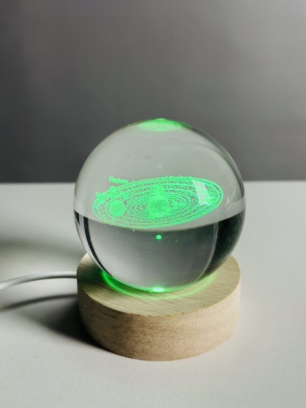 3D Color Changing LED Crystal Ball – Galaxy Price in Bangladesh