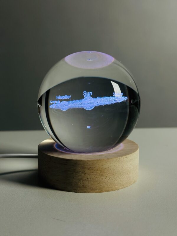 3D Color Changing LED Crystal Ball – Galaxy Price in Bangladesh