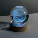 3D Color Changing LED Crystal Ball – Moon Price in Bangladesh