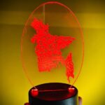 GearUP AH10 Acrylic Hologram Night Led Lamp With Base Price In Bangladesh