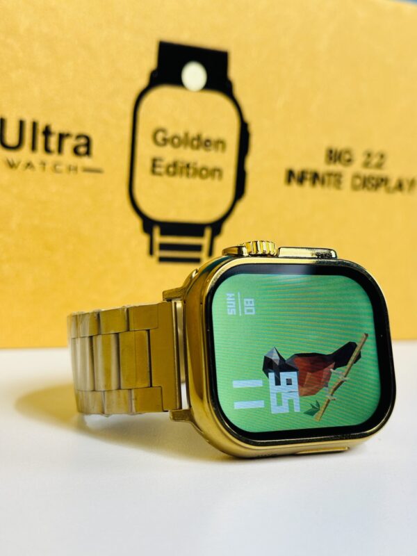 HK 9Ultra Smartwatch Golden Edition Price in Bangladesh