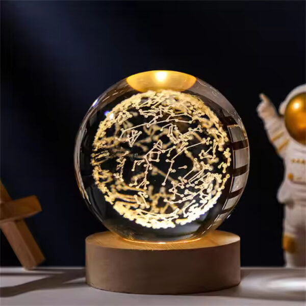 7 Color Changing LED 3D Crystal Ball – Constellation Price in Bangladesh