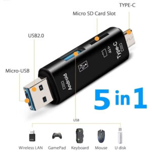 GearUP 5 In 1 Multifunction OTG Card Reader Price In Bangladesh