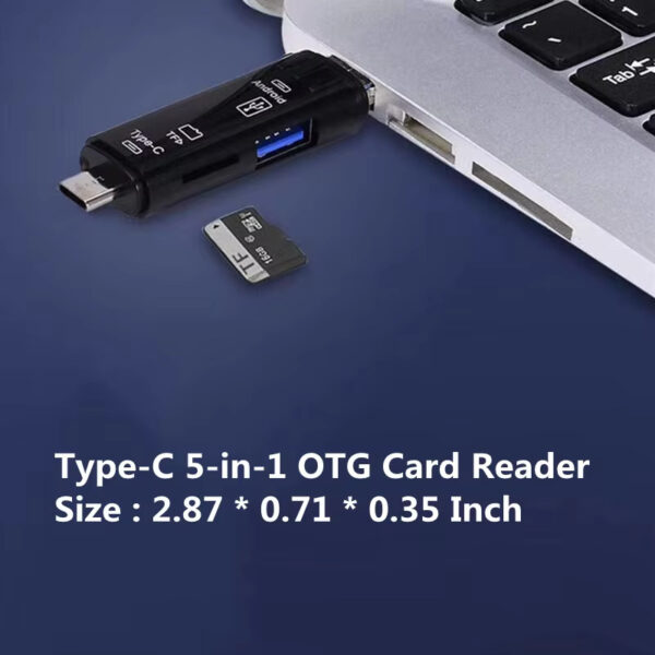 GearUP 5 In 1 Multifunction OTG Card Reader Price In Bangladesh