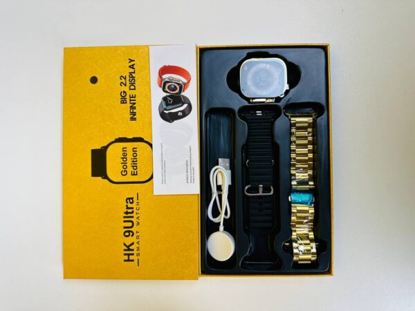 HK 9Ultra Smartwatch Golden Edition Price in Bangladesh