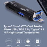 GearUP 5 In 1 Multifunction OTG Card Reader Price In Bangladesh