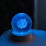 3D Color Changing LED Crystal Ball – Dandelion Price in Bangladesh,