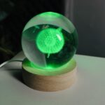 3D Color Changing LED Crystal Ball – Dandelion Price in Bangladesh,