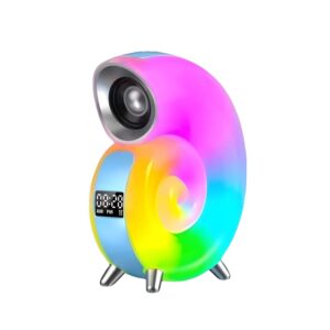 Conch RGB Wireless Bluetooth Speaker with Alarm Clock Price In Bangladesh