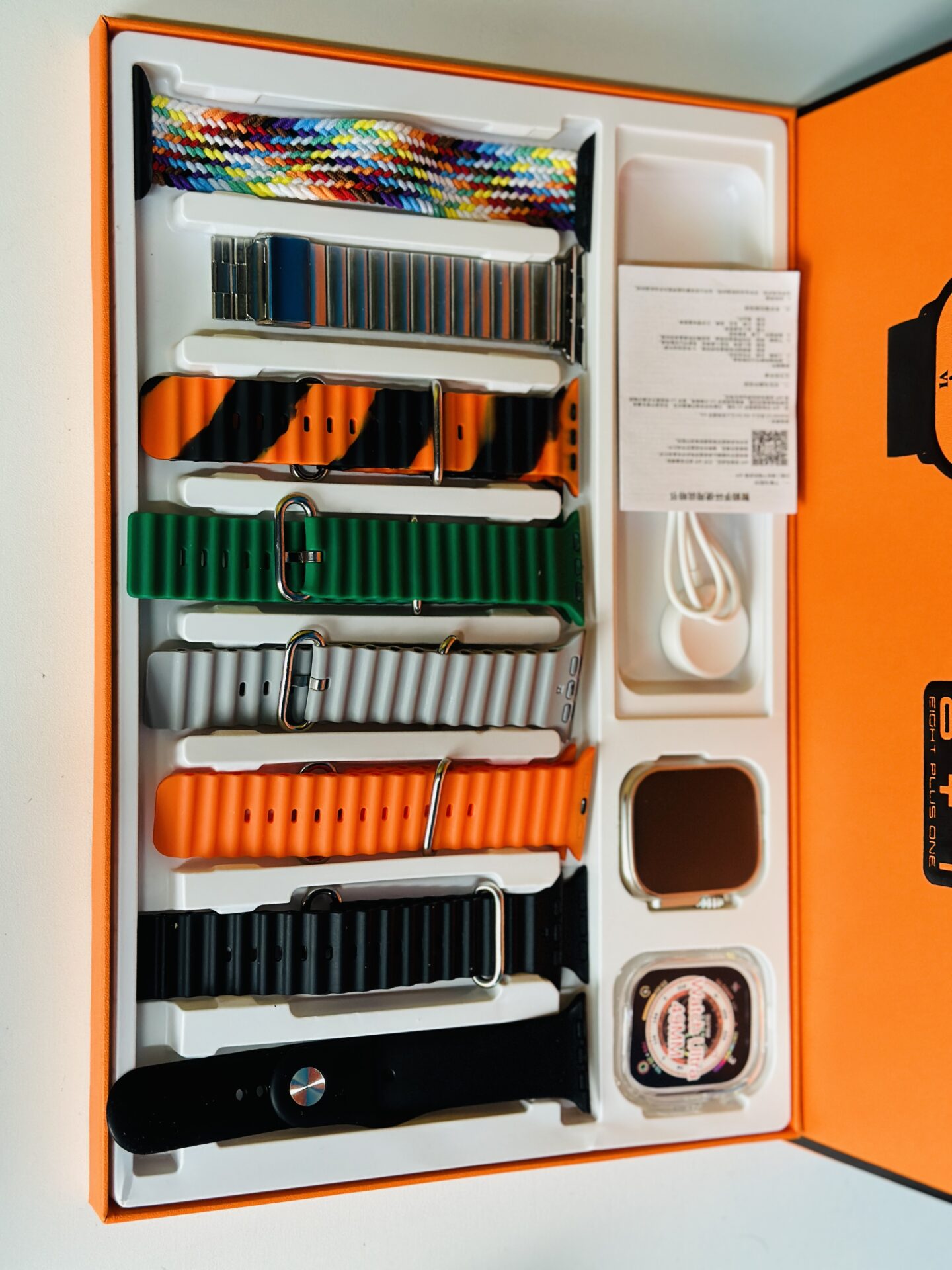 Y80 Ultra Smartwatch with 8 Strap Price In Bangladesh