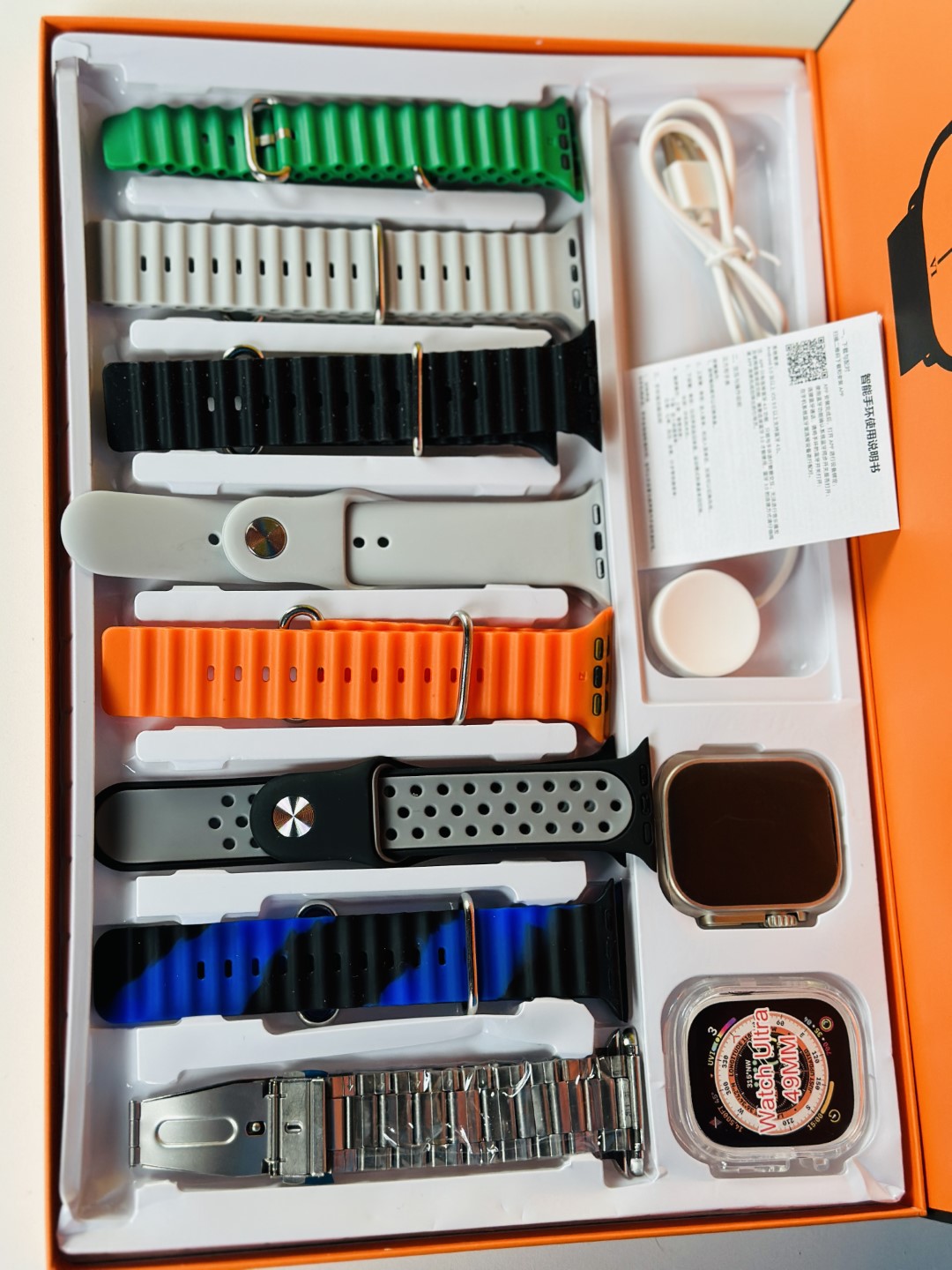 Y80 Ultra Smartwatch with 8 Strap Price In Bangladesh