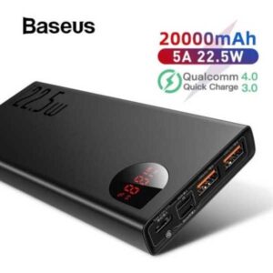 Baseus Adaman 22.5w 20000mAh Quick Charge Power Bank Price In Bangladesh,