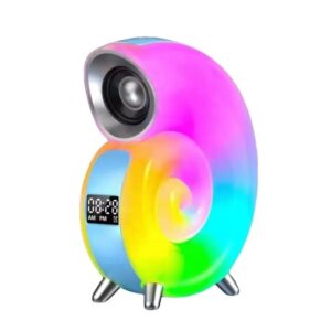 Conch RGB Wireless Bluetooth Speaker with Alarm Clock Price In Bangladesh