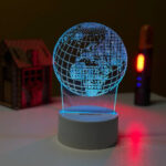 GearUP Acrylic Multicolor Globe Night Lamp Price In Bangladesh