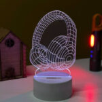 GearUP Acrylic Multicolor Headphone Night Lamp Price In Bangladesh