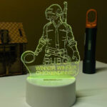 GearUP Acrylic Multicolor PUBG Night Lamp Price In Bangladesh